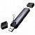 Картридер Hoco HB56  3 в 1  (USB/Type-C на SD/TF3.0 + USB 2.0) цвет: металлик