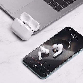 Беспроводные наушники Hoco EW04 Plus TWS цвет: белый