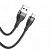 Дата-кабель BOROFONE BX61 Micro (1м.,нейлон 2.4A) цвет: ЧёрныйA) цвет: Чёрный