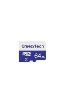 Карта памяти micro SD BreezyTech 64GB Class 10 (без адаптера)