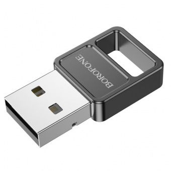Адаптер Borofone DH8 USB - Bluetooth 5.1 цвет: Чёрный