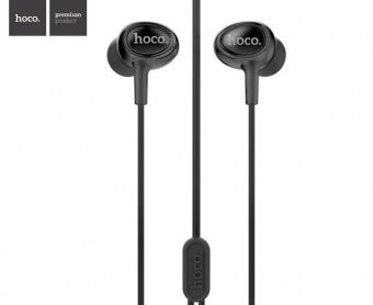 Наушники Hoco M3 (1.2 м) с микрофоном цвет: Чёрный