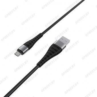 Дата-кабель BOROFONE BX32 Micro (1 м), цвет: Чёрный