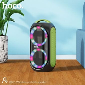 Беспроводная колонка Hoco DS33 (4500 mAh,30W) цвет: Чёрный