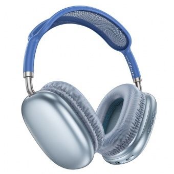 Беспроводные наушники Borofone BO22 Plus полноразмерные цвет: синий