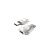 Адаптер Hoco UA8 Адаптер  Type-c - micro USB цвет: серебристый