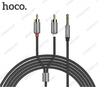 Акустический кабель Hoco UPA10 (1.5 м., 3.5 Jack(M) - 2xRCA(M))