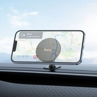 Автодержатель Hoco H13 магнитный,липучка цвет: Чёрный