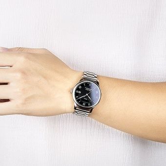 Ремешок для часов Hoco WH13 (стальной, пять бусин 22mm) цвет: Чёрный