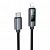 Дата-кабель Hoco X112 Type-C to IP (27W,дисплей 1 м) цвет: Чёрный