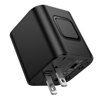 Сетевой адаптер-переходник Hoco AC29 (100W,универсальный) цвет:Чёрный