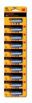 Батарейки Kodak Max Alkaline LR6/10BP AA