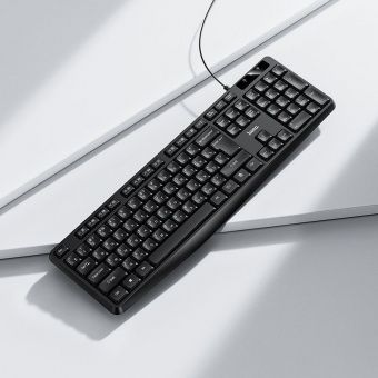 Клавиатура проводная Hoco GM60 цвет: Чёрный