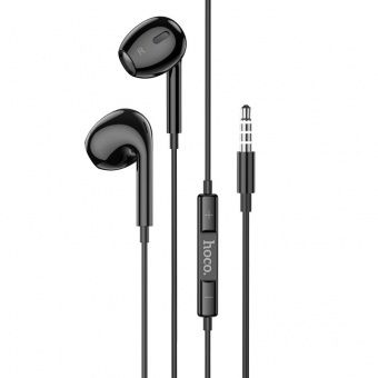 Наушники Hoco M101 Max с микрофоном (1.2 м) цвет: Чёрный