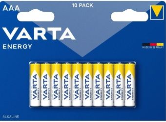 Батарейки алкалиновые VARTA Energy LR03/10ВР AAA