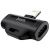 Адаптер Hoco LS31 IP - IP+IP цвет: Чёрный