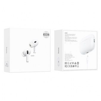 Беспроводные наушники Hoco EW90 TWS (режим ANC) цвет: белый