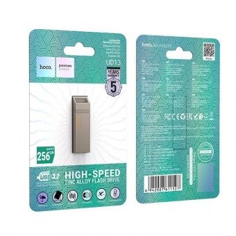 USB флэш-диск Hoco 256Gb UD13 USB 3.2 цвет: металлик