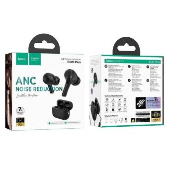 Беспроводные наушники Hoco EQ9 Plus TWS (ANC) цвет: Чёрный
